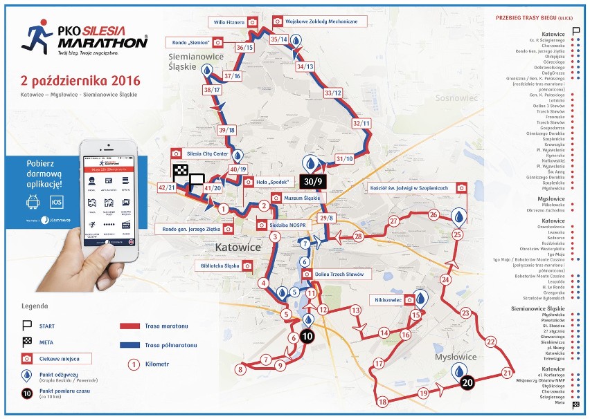 Silesia Marathon 2016: Zawodnicy wystartują 1 i 2 października