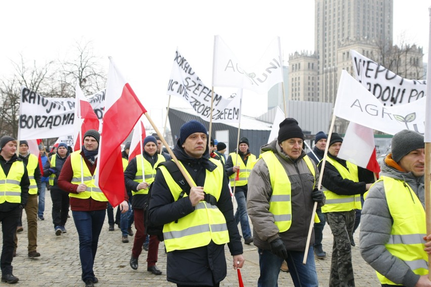 Protest rolników w Warszawie. Oblężenie stolicy