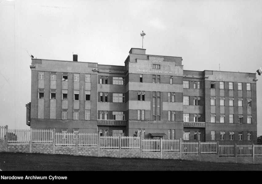 Chrzanów na archiwalnych fotografiach. Szpital Powszechny...