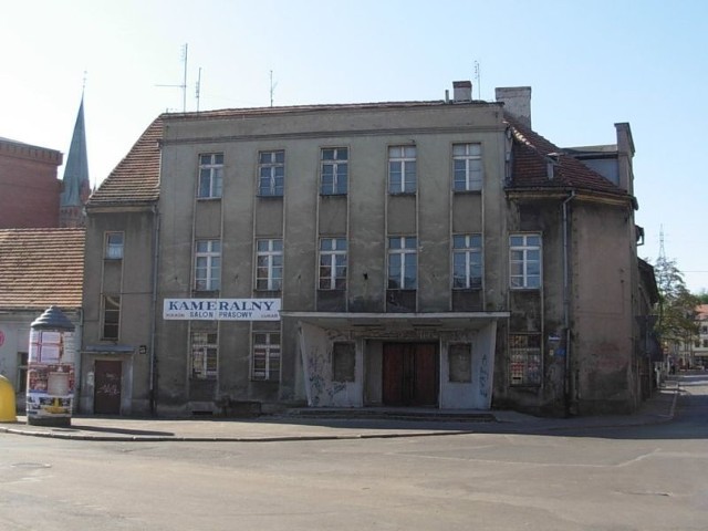 Budynek dawnego Teatru Kameralnego w Bydgoszczy, ul. Grodzka 14-16 (zdjęcie udostępnione przez autora jako własność publiczna)