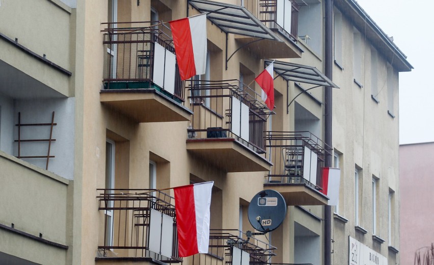 Dzień flagi narodowej w Rzeszowie.