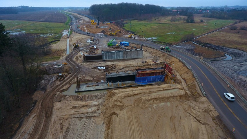 Postępy budowy ekspresowej drogi S6