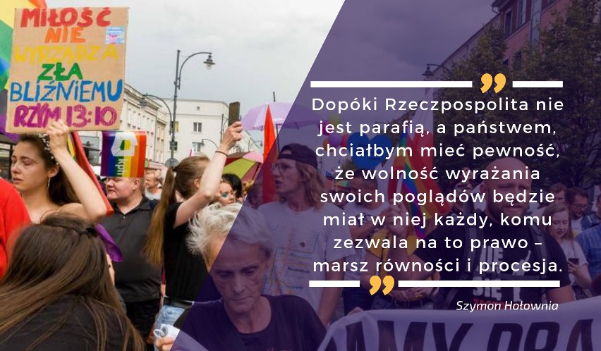 Nie milkną echa po pierwszym Marszu Równości w Białymstoku....