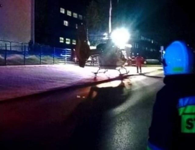 Samochód ciężarowy potrącił rowerzystę w miejscowości Sławniów.