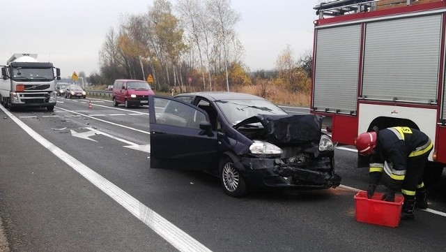 Wypadek w Bolesławcu.