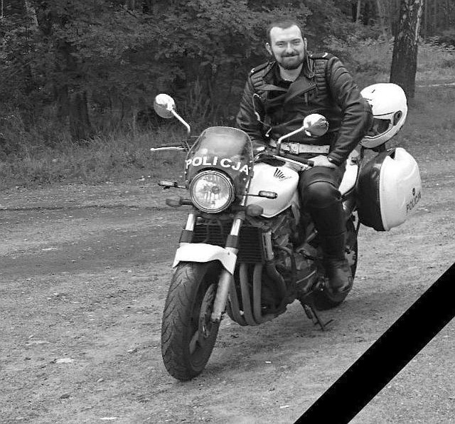 Sierż. Tomasz Frąszczak zginął w wypadku na motocyklu w Szczecinie