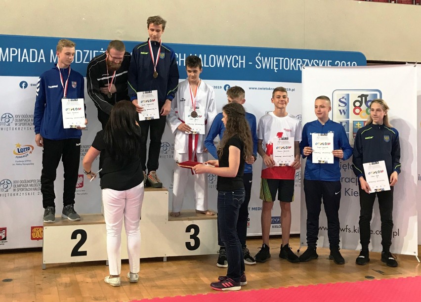 Liczne sukcesy zawodników Opolskiego Klubu Taekwondo w finale Ogólnopolskiej Olimpiady Młodzieży