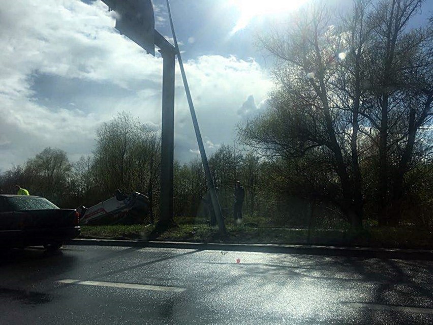 Na Basenie Górniczym doszło do zderzenia trzech samochodów...