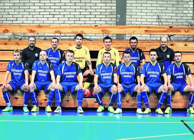 Zespół AZS UG Gdańsk, liderzy pierwszej ligi futsalowej