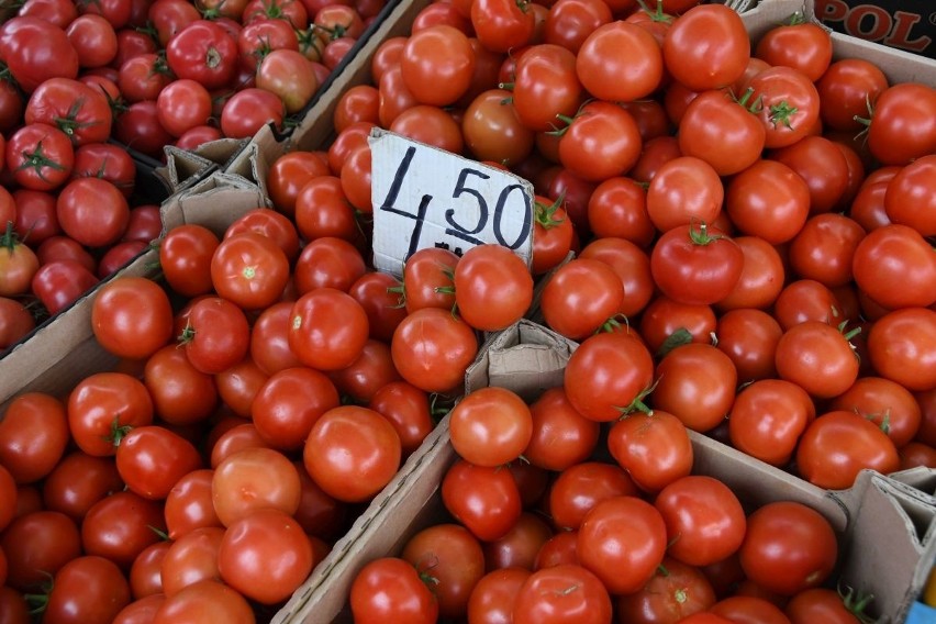 Pomidory też po 4,50