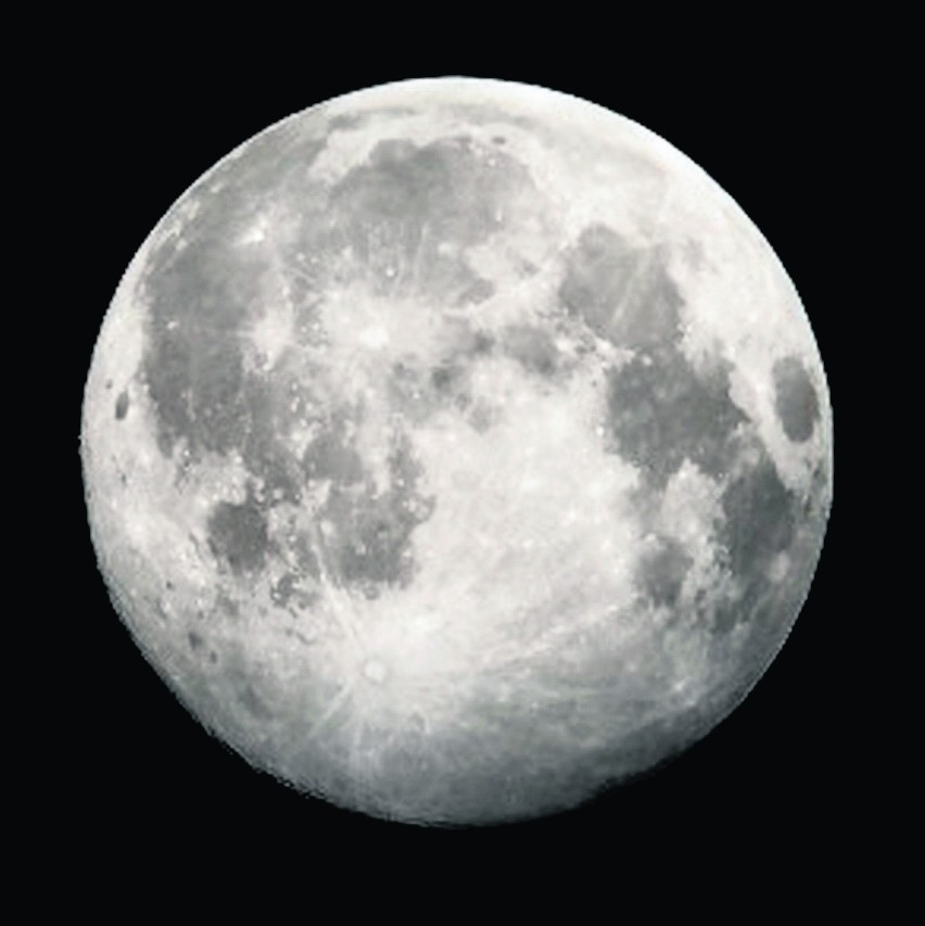 Zwycięskie zdjęcie Księżyca.