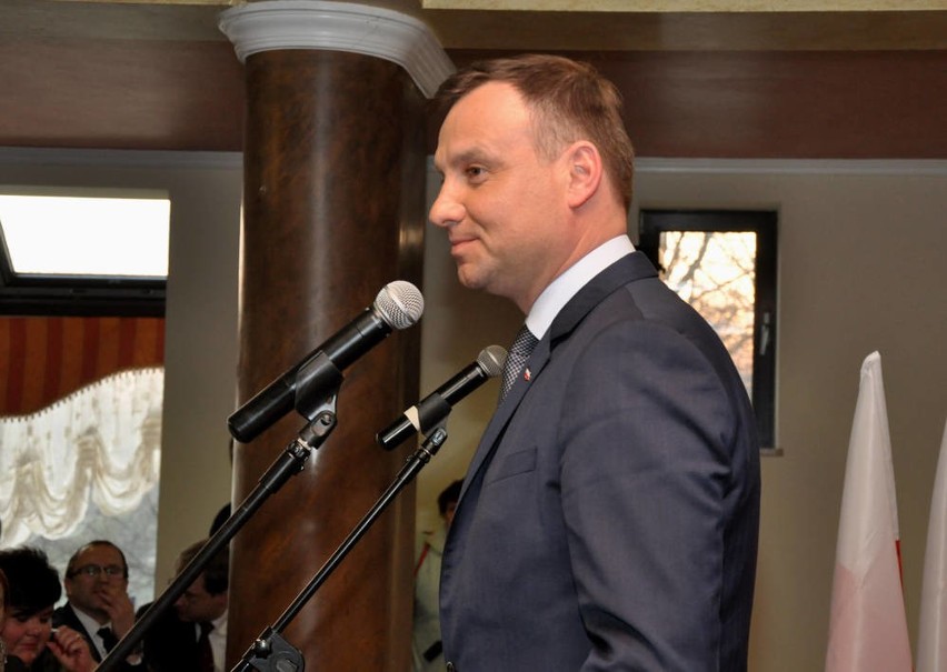 Andrzej Duda w Skawinie. Codziennie odwiedza kilka powiatów