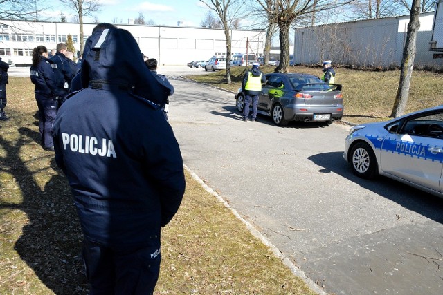 Białystok. Szkolenie policjantów ruchu drogowego