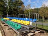 Stadion miejski w Golczewie zyskał nową trybunę