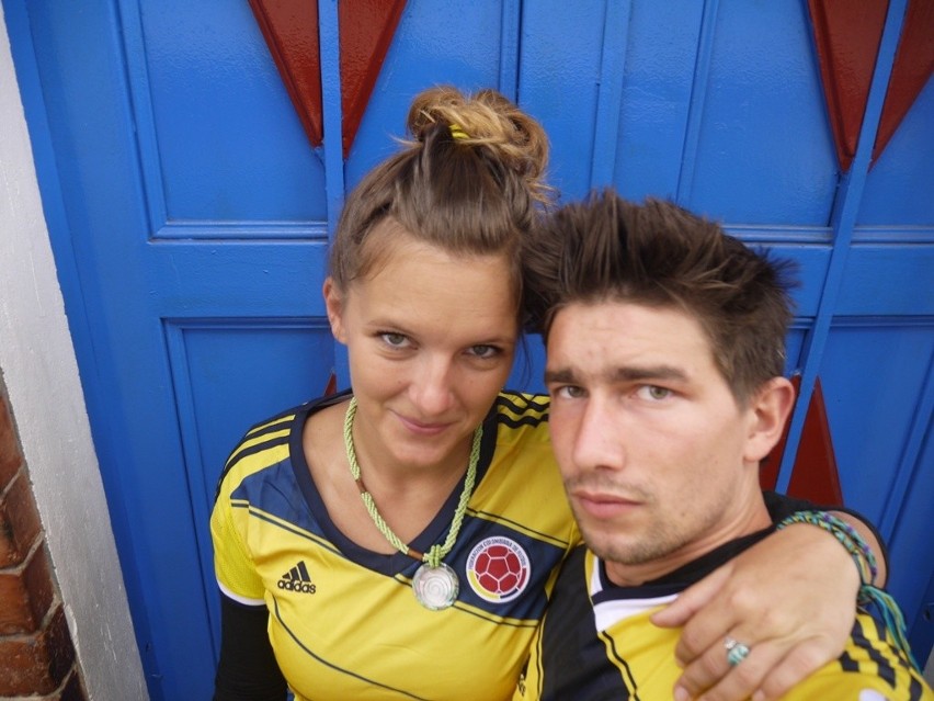 Maria i Szymon w Brazylii podczas mundialu