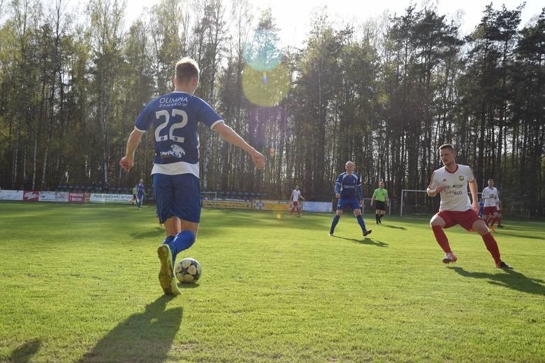 Stadion w Mońkach otoczony jest malowniczym krajobrazem