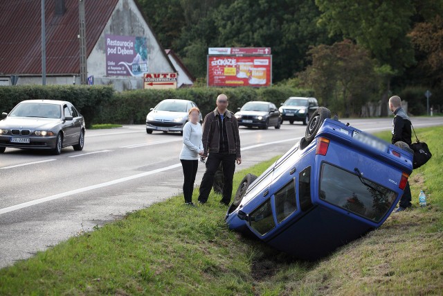 Na miejscu zdarzenia jest już Policja, nie ma żadnych utrudnień w ruchu.