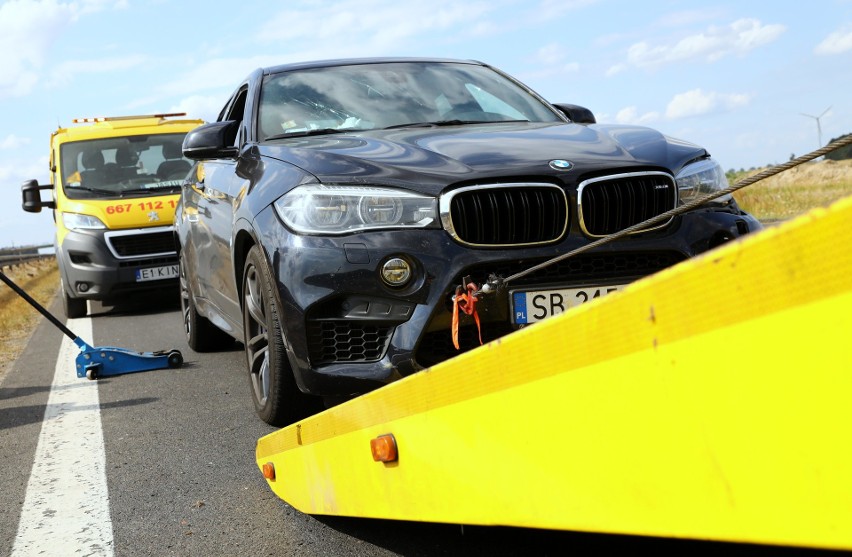 Pijany Kamil D. spowodował kolizję na autostradzie A1 pod...