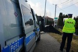 Wypadek w Dębieńsku: Przewrócona ciężarówka blokowała wjazd na A1 [ZDJĘCIA]