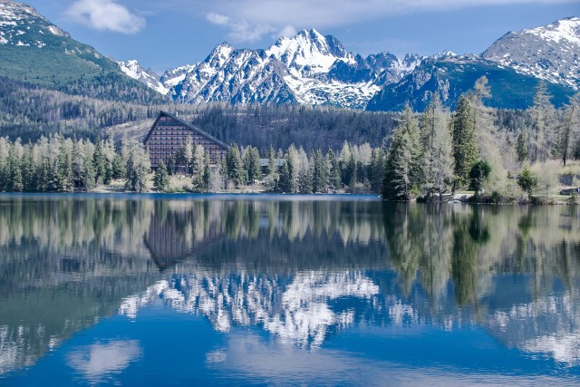 Słowacja - Strybskie Pleso w Tatrach. Zdjęcie poglądowe