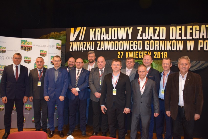 Delegaci Związku Zawodowego Górników  w Polsce wybrali nowe...