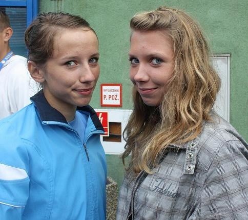 Joanna Golan i Magdalena Wołejszo to lekkoatletyczne nadzieje OKLA.