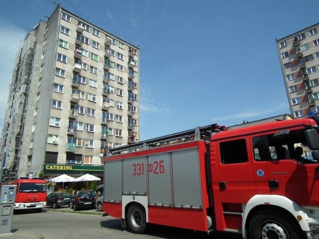 W akcji uczestniczyły dwa zastępy strażaków, obecna była także ekipa gazowni oraz Straż Miejska 