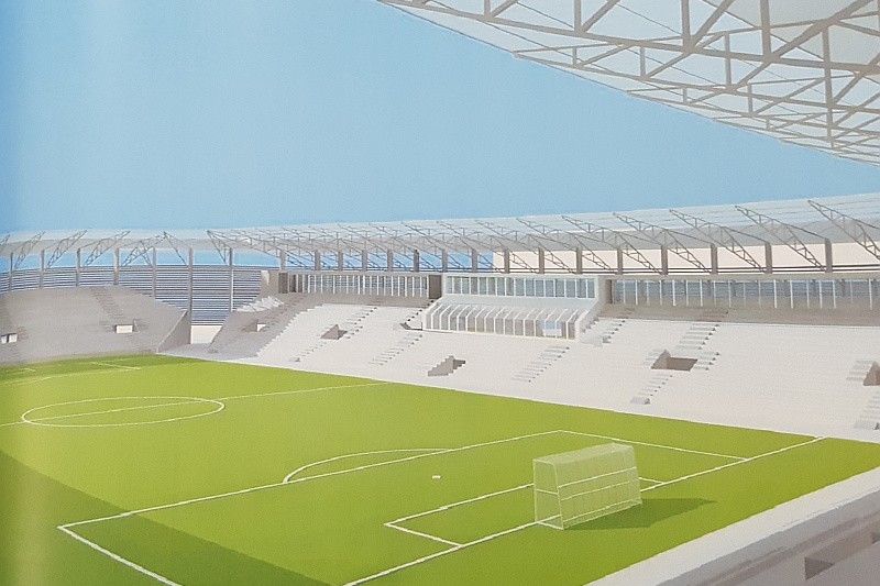 Budowa nowego stadionu Radomiaka Radom przy ulicy Struga 63. Ma być zakończona do końca 2021 roku [ZDJĘCIA] 