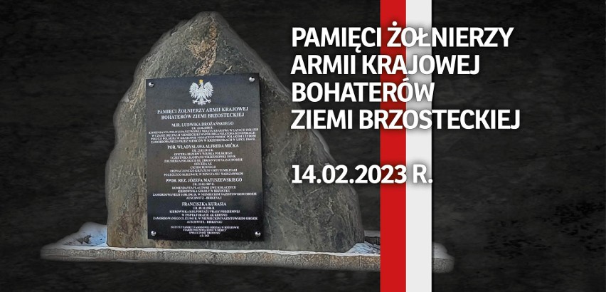 Brzostek upamiętni swoich bohaterów z Armii Krajowej