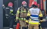 Pożar w salonie hulajnóg elektrycznych w Koszalinie