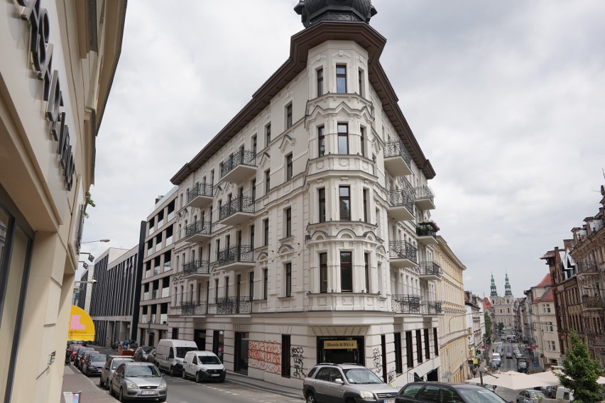 "Żelazko", jak nazywa się budynek u zbiegu ulic Ogrodowej i...