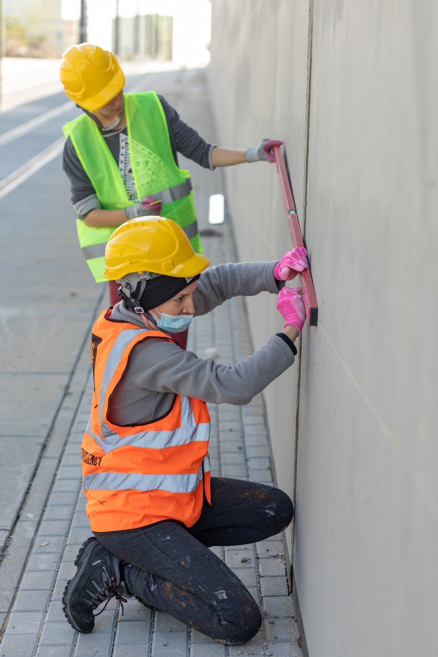 To będzie najdłuższy mural w Bydgoszczy. Prace rozpoczęte - zobacz zdjęcia