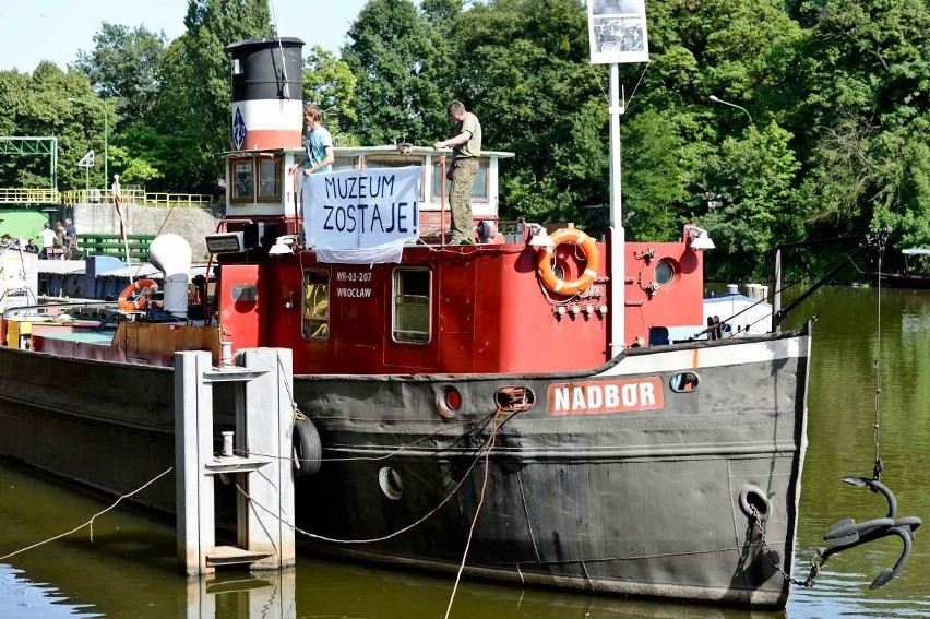 Wrocław: Protest nad rzeką. Muzeum Odry walczy o miejsce