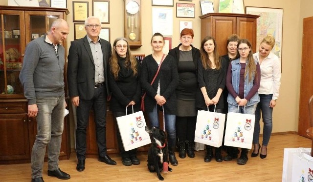 Wolontariuszom Nowosolskich Adopcji Zwierząt dziękował ostatnio prezydent Wadim Tyszkiewicz