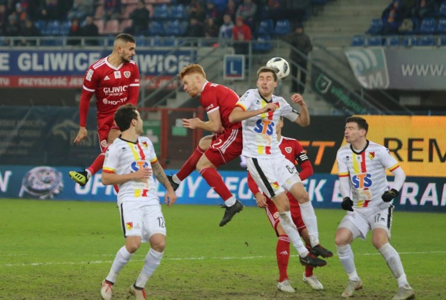 Strzelec gola dla Jagiellonii Karol Świderski został przez nas najwyżej oceniony za mecz z Piastem Gliwice (1:1). Skala ocen od 1 do 10.