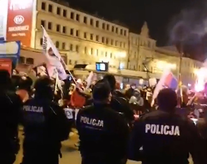 W Bydgoszczy odbyła się kolejna demonstracja przeciw...