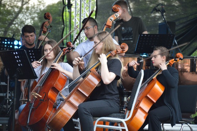 Nadsańską Orkiestrę Kameralną tworzą uczniowie lub absolwenci szkół muzycznych ze Stalowej Woli, Niska i Leżajska
