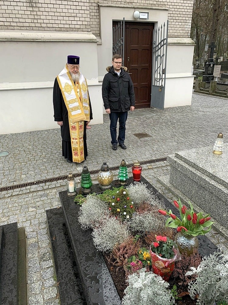 22. rocznica śmierci metropolity Bazylego. Metropolita Sawa sprawował panichidę nad jego grobem (zdjęcia)