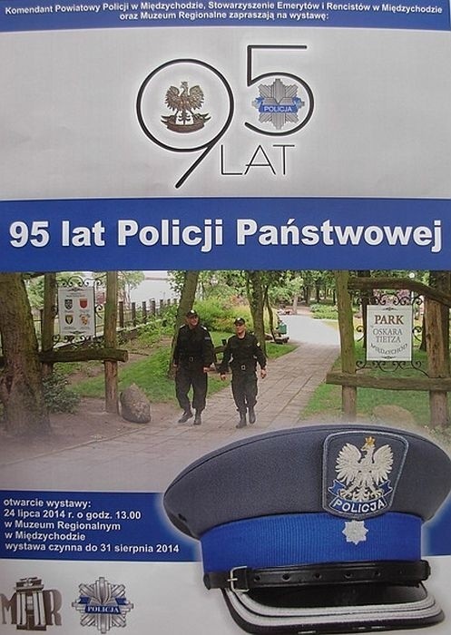 W muzeum w Międzychodzie otwarta zostanie wystawa poświęcona policji.