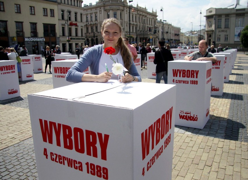 Lublin uczcił 25. rocznicę wyborów czerwcowych (ZDJĘCIA)