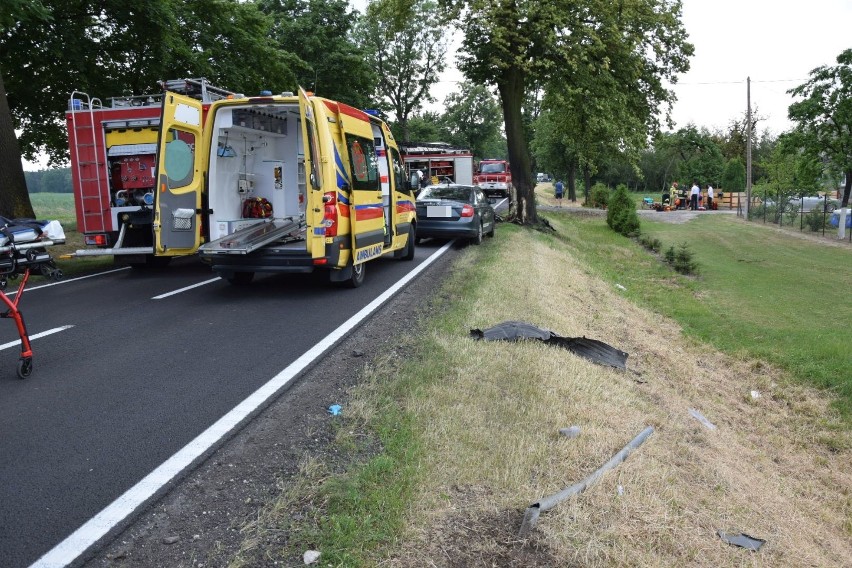 Tragiczny wypadek na krajowej 15 w Strzelnie (pow....