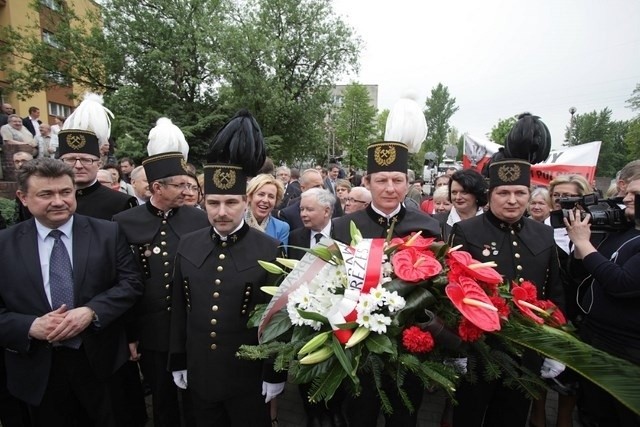 Jarosław Kaczyński w Katowicach