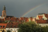 Piękna tęcza nad Wrocławiem. Zobaczcie!