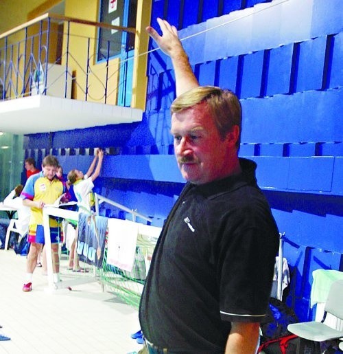 Trener Mirosław Drozd ma wciąż ogromną ochotę uczyć młodych...