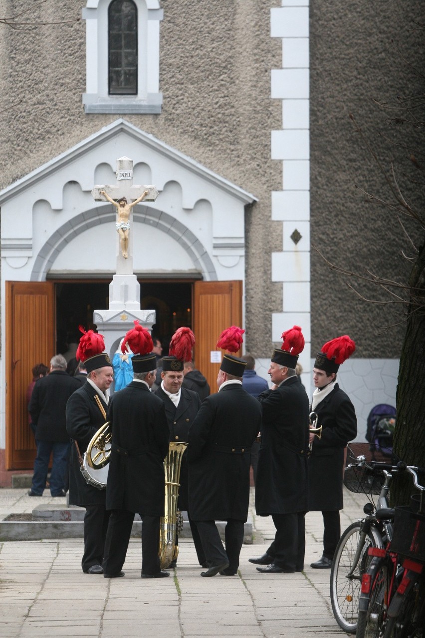Pogrzeb Ryszarda Pluty radnego Kuźni Raciborskiej