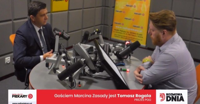 Tomasz Rogala, prezes Polskiej Grupy Górniczej, był Gościem Dnia DZ i Radia Piekary