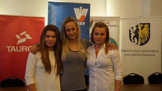 Od lewej: Marcelina Podlińska, Iga Odrzywołek i Agata Borgman.