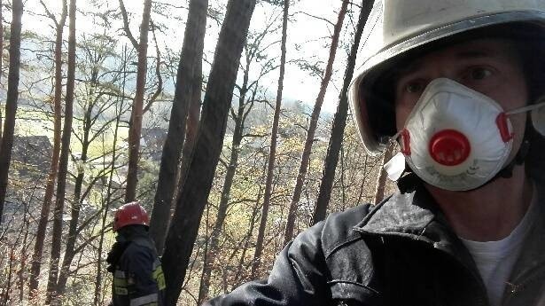 Bartkowa-Posadowa. Pożar lasu strażacy gasili dwie i pół godziny