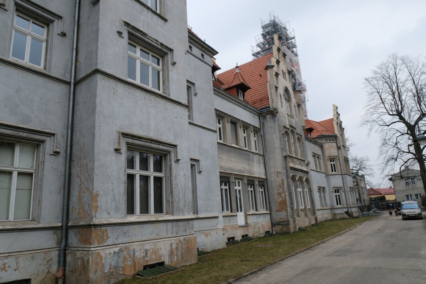 Remont Pałacu Donnersmarcków w Nakle Śląskim....