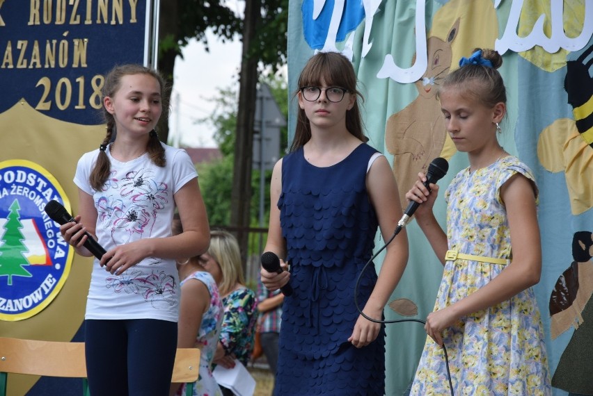 Rodzinny festyn przy szkole w Kazanowie z prawdziwymi tłumami [ZDJĘCIA, FILM]